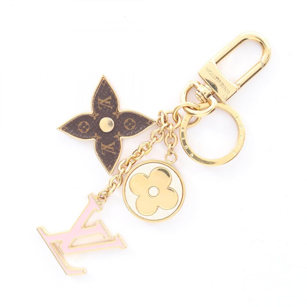 Louis Vuitton Multicolor Street Monogram Keychain Multicolor Bag Cream Tan